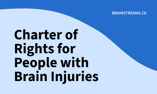Canadian Charter of Rights for People with Brain Injury